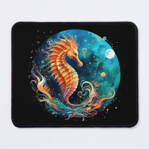 Item preview, Beautiful seahorse for sea animal fans, gift fish designed and sold by Andrea-Design.