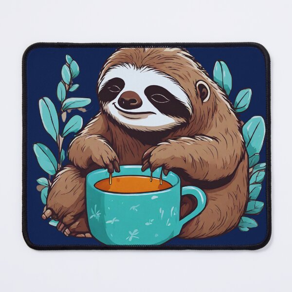 Item preview, The Dozy Brewtime Sloth designed and sold by Journey-North.