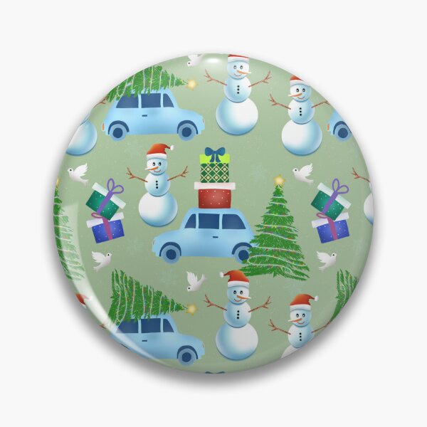 Item preview, Snowman Christmas - LightGreen designed and sold by JaselviiStudio.
