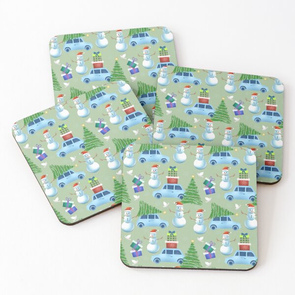 Item preview, Snowman Christmas - LightGreen designed and sold by JaselviiStudio.