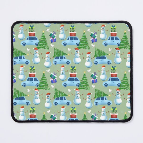 Item preview, Snowman Christmas - LightGreen designed and sold by JaselviiStudio.