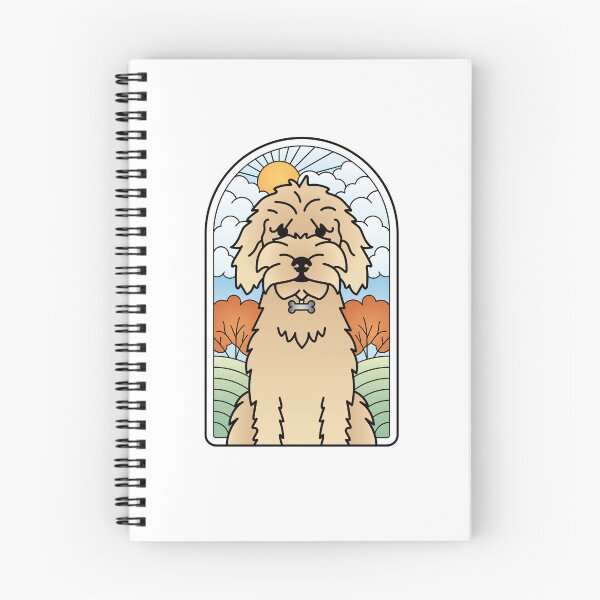 Item preview, Goldendoodle Badge designed and sold by Meg McCombs.