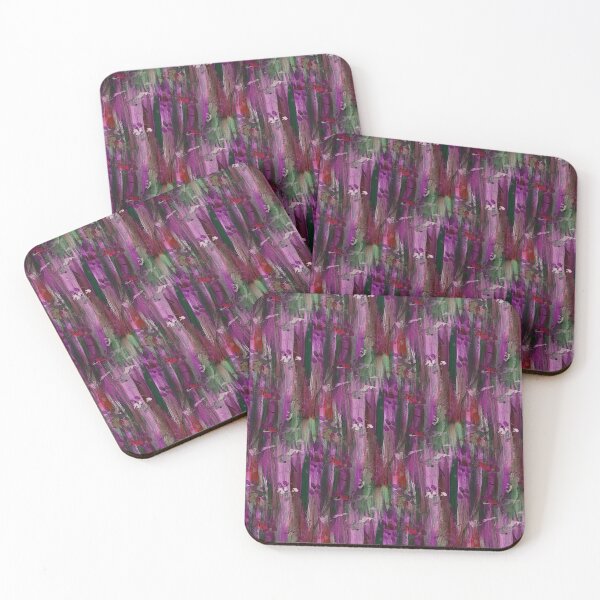 Item preview, Within the Trees Burgundy Abstract Pattern designed and sold by Artistestella.