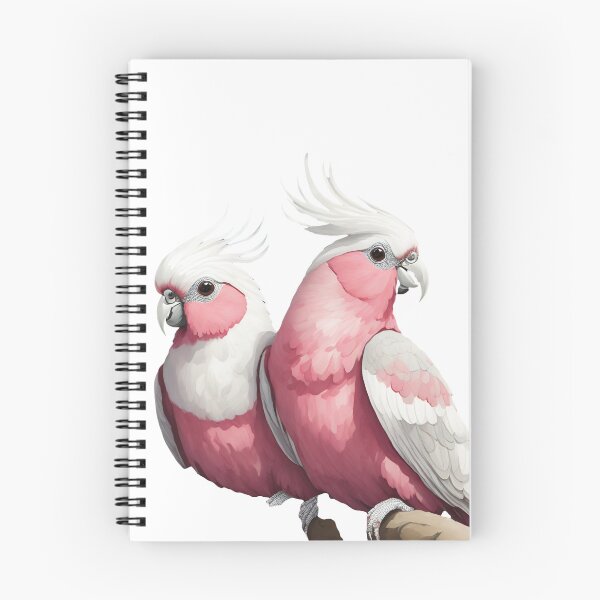 Item preview, Two couples pink galah designed and sold by WAJEDART.