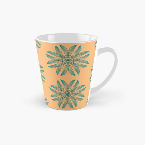 Item preview, Floral pattern on apricot gold designed and sold by CushyNest.