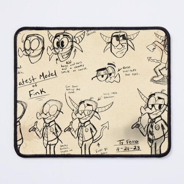 Item preview, Fink Sketches designed and sold by rebmelkon.