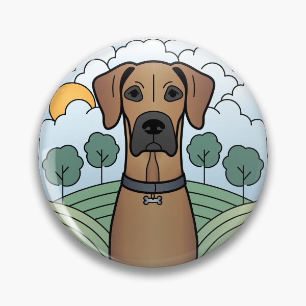 Item preview, Great Dane Badge designed and sold by Meg McCombs.