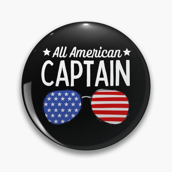 Item preview, All American Captain designed and sold by Beezi Graphix.