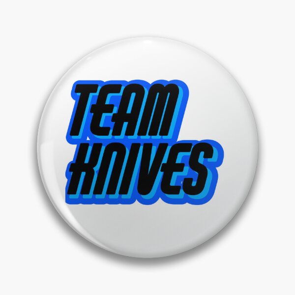 Item preview, Team Knives Chau Scott Pilgrim Sticker designed and sold by Azhaa-lol.