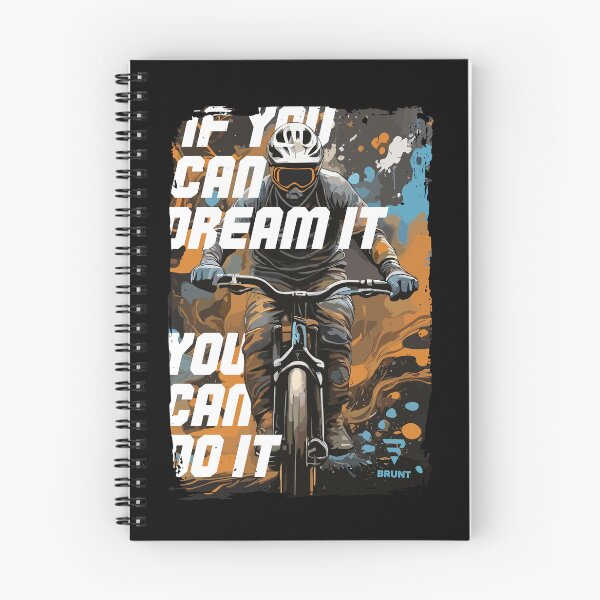 Item preview, Downhill bike, gift cycling cyclist mountain biker designed and sold by BRUNTadventures.