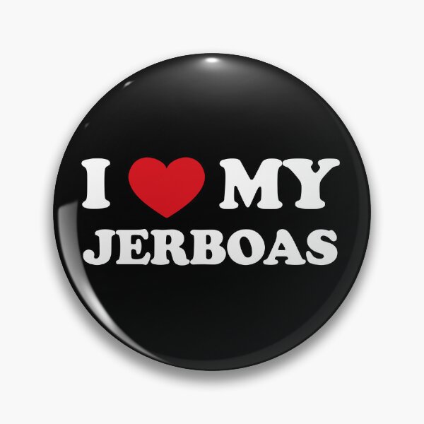 Item preview, I Love My Jerboas /white/ designed and sold by EmeraldeaArt.
