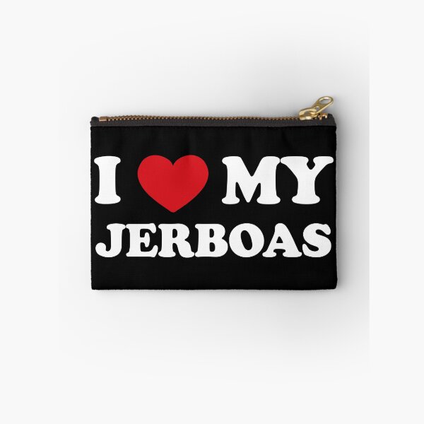 Item preview, I Love My Jerboas /white/ designed and sold by EmeraldeaArt.