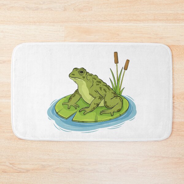 Item preview, Toad chilling on a lilypad designed and sold by danielasynner.