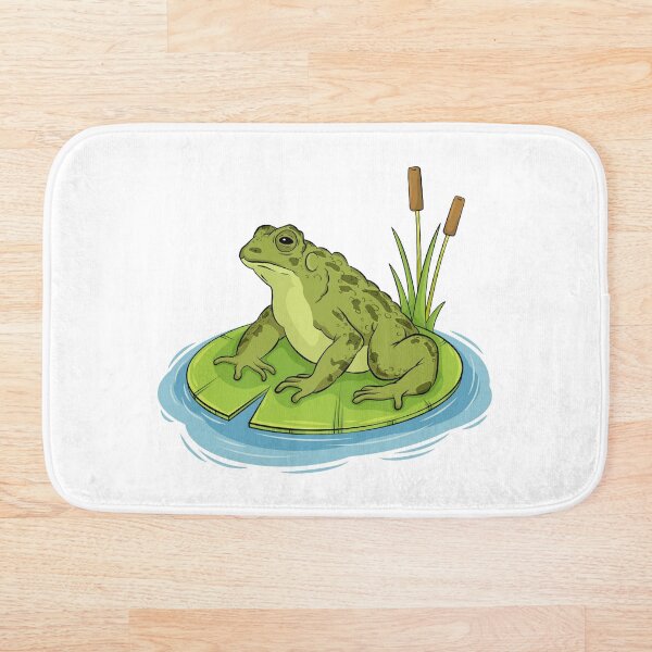 Item preview, Toad chilling on a lilypad designed and sold by danielasynner.