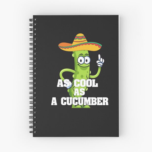 Item preview, Cool as a Cucumber, Funny Food for Cucumber Lovers designed and sold by ELK20.