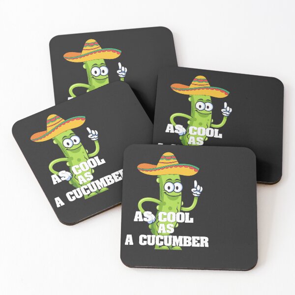 Item preview, Cool as a Cucumber, Funny Food for Cucumber Lovers designed and sold by ELK20.