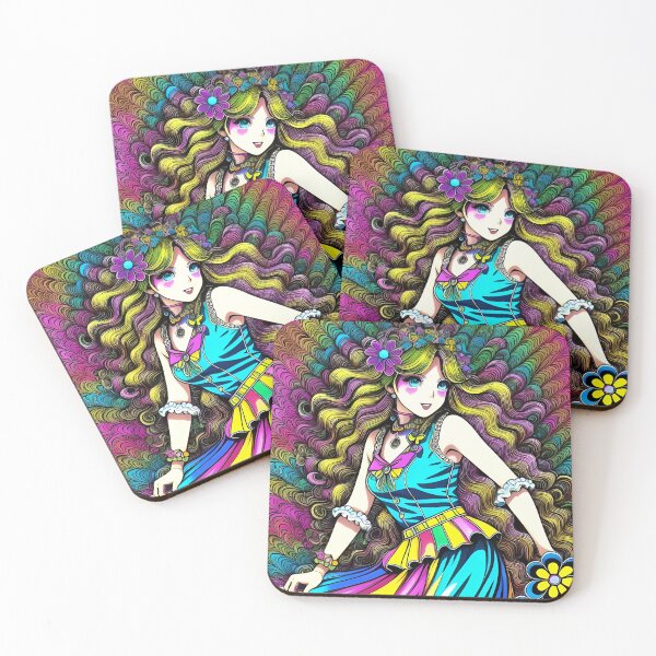 Item preview, animes hippies designed and sold by Lokiindarkness.