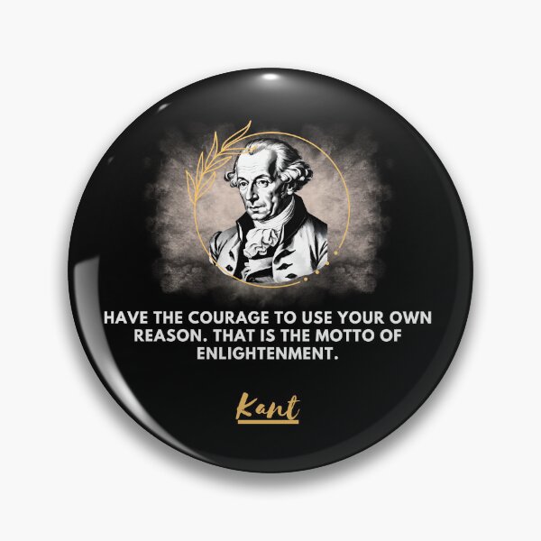 Item preview, Immanuel Kant: The value of reason designed and sold by CachoGlorious.