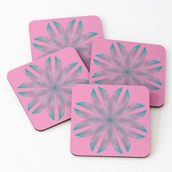Item preview, Floral pattern on rose designed and sold by CushyNest.