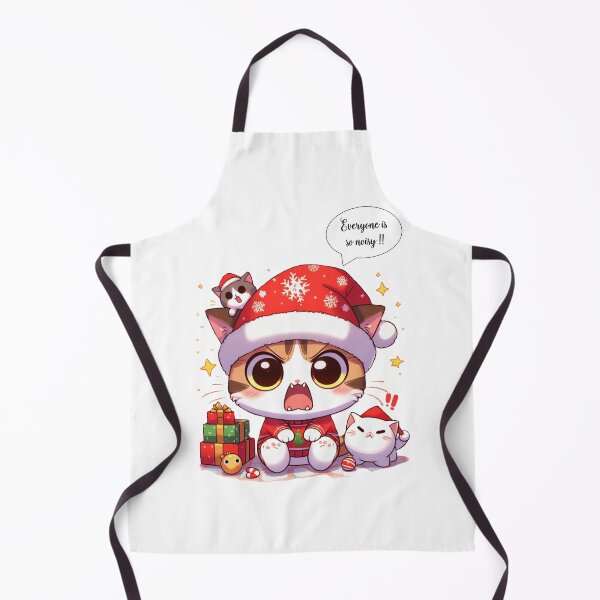 Item preview, Angry cat for Christmas designed and sold by AlexiaCrown.
