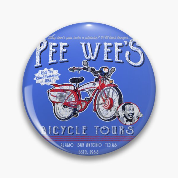 Item preview, Pee Wee's Bicycle Tours Worn Out designed and sold by Alema Art.