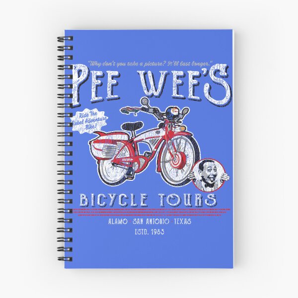 Item preview, Pee Wee's Bicycle Tours Worn Out designed and sold by Alema Art.