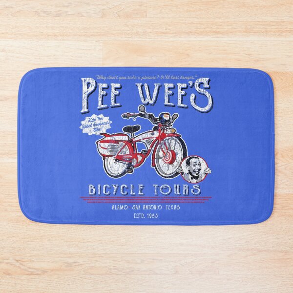 Item preview, Pee Wee's Bicycle Tours Worn Out designed and sold by Alema Art.