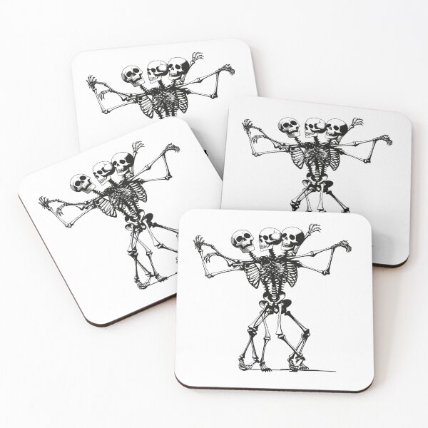 Item preview, Dancing skeletons designed and sold by MindFrank.