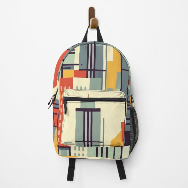 Item preview, Piet Mondrian inspired cityscape scene designed and sold by javamartini.