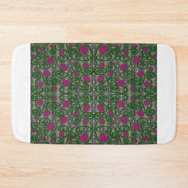 Item preview, Smallbulbs Stripe Wave Floral designed and sold by LeilaBlackrose.
