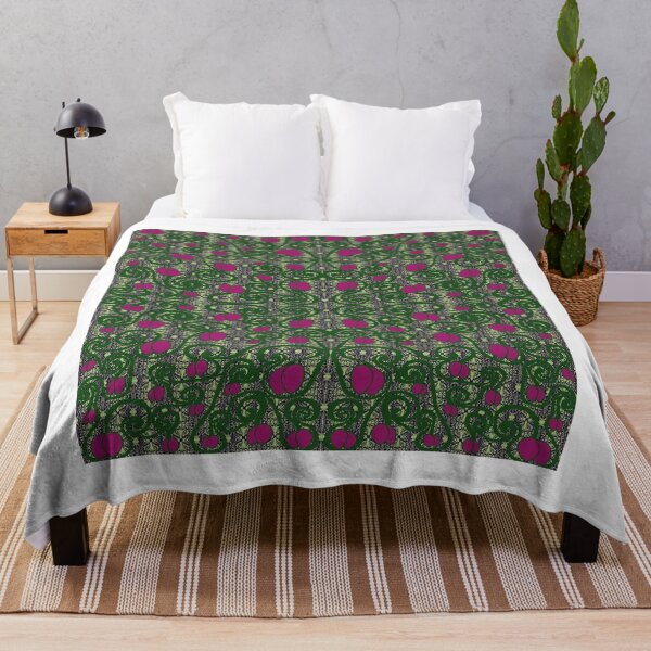 Item preview, Smallbulbs Stripe Wave Floral designed and sold by LeilaBlackrose.