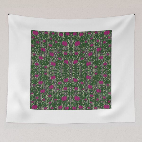 Item preview, Smallbulbs Stripe Wave Floral designed and sold by LeilaBlackrose.