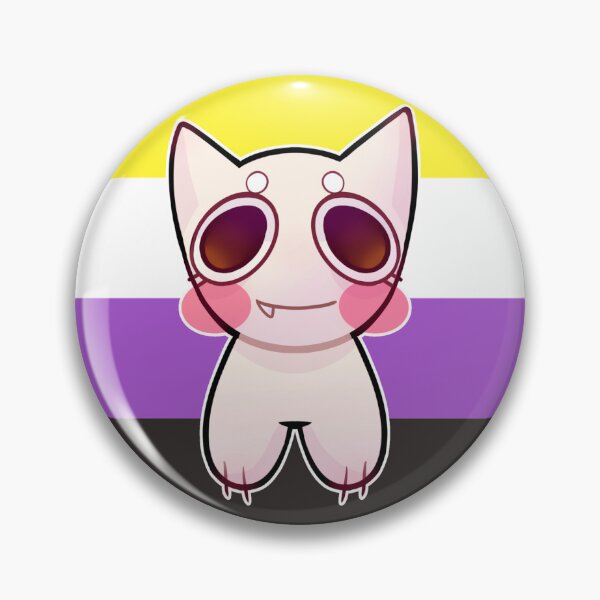 Item preview, Nonbinary pride- adhd creature designed and sold by Ellieedoodles.