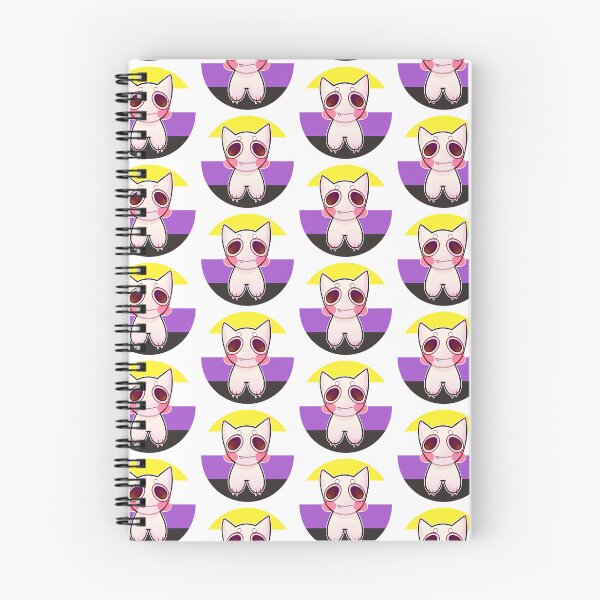 Item preview, Nonbinary pride- adhd creature designed and sold by Ellieedoodles.