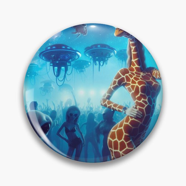 Item preview, FEMALE GIRAFFE IN NIGHT CLUB designed and sold by SCOTTYBOYART.