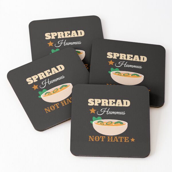 Item preview, spread hummus not hate,Vegan Vegetarian designed and sold by Isanoe.