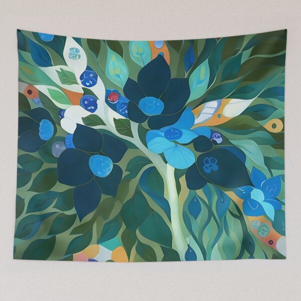 Item preview, Blooming Blues  designed and sold by Dana Roper.