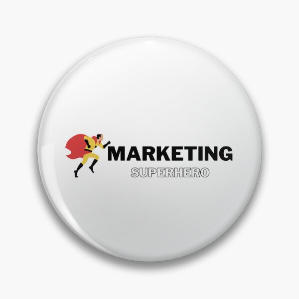 Item preview, Marketing is My Superpower Man Funny Marketing designed and sold by OSMMerchShop.