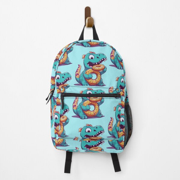 Item preview, Dinosaur Monster Devouring a Donut designed and sold by Journey-North.