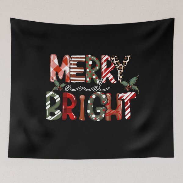 Item preview,  Merry and Bright christmas vibes leopard and flannel  designed and sold by Smix Pixels.