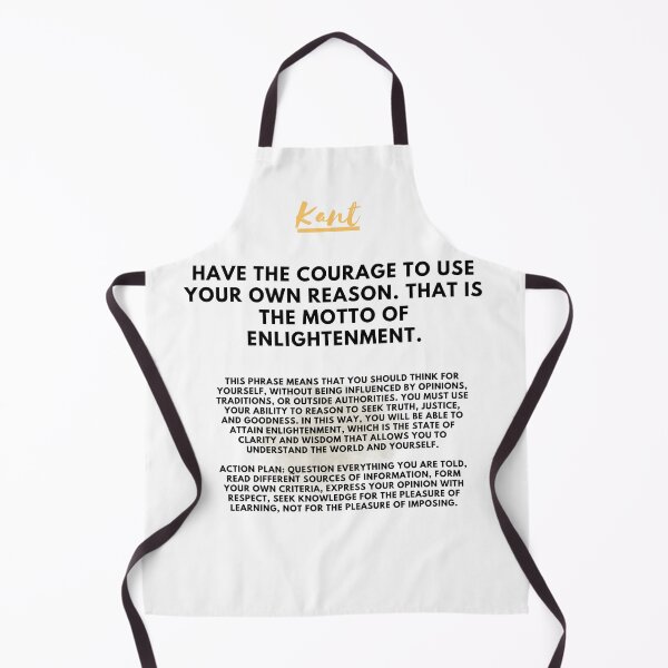 Item preview, Immanuel Kant: The motto of enlightenment designed and sold by CachoGlorious.