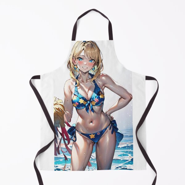 Item preview, Cheerleader in a Star Flower Bikini designed and sold by KillerCrafts.