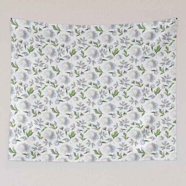 Item preview, Peonies Watercolor print designed and sold by Maria Osmachkina.