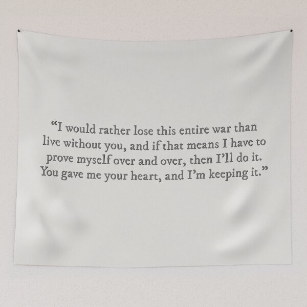 Item preview, Fourth Wing book quote designed and sold by percqbeths.