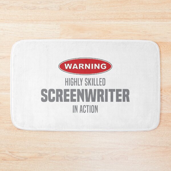 Item preview, Highly Skilled Screenwriter in Action designed and sold by NermilioDesigns.