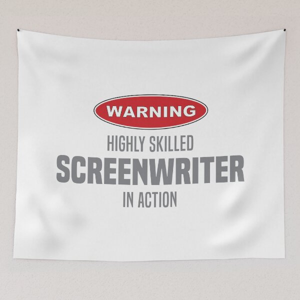 Item preview, Highly Skilled Screenwriter in Action designed and sold by NermilioDesigns.