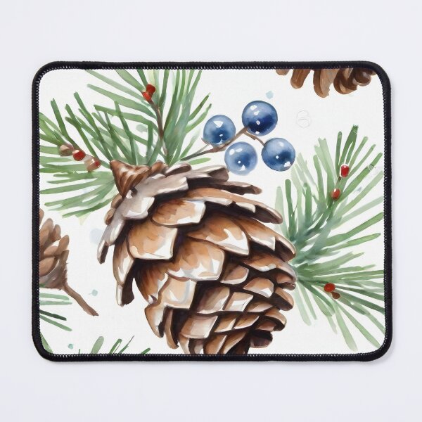 Item preview, Water Color Pine Cone designed and sold by PlanetMarker.