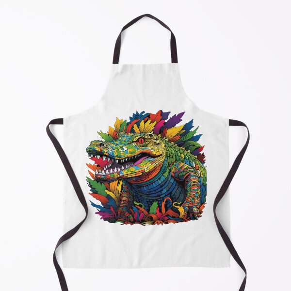 Item preview, Fierce crocodile but rainbow colored designed and sold by liana campbell.