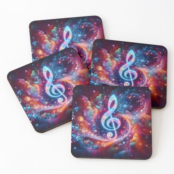 Item preview, A bioluminescent musical masterpiece designed and sold by AI-Only Creations.