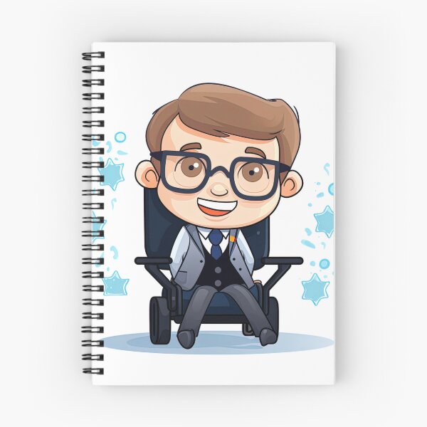 Item preview, Stephen Hawking | cute style designed and sold by ComicsFactory.